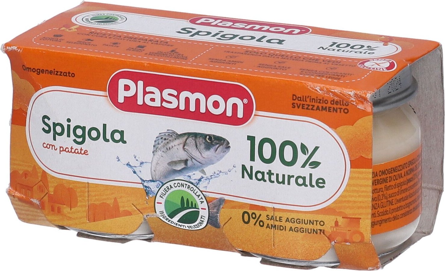 Plasmon Omog Spigo/Branz80Gx2P 2x80 g Brei