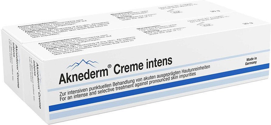Aknederm Creme intens 2x30 g