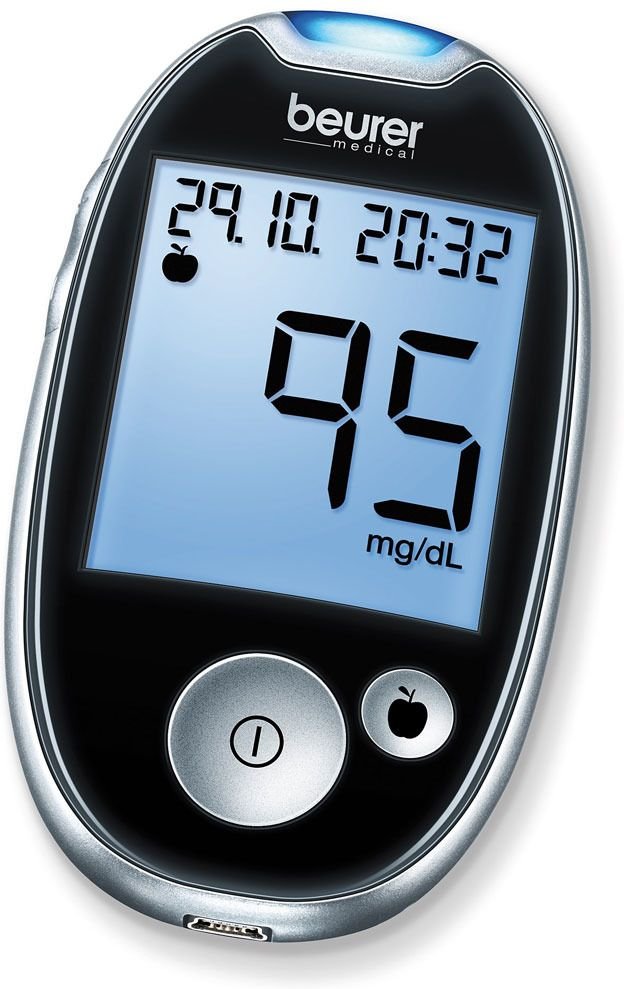 Beurer Gl44 Blutzuckermessgerät mg/dl 1 St Gerät