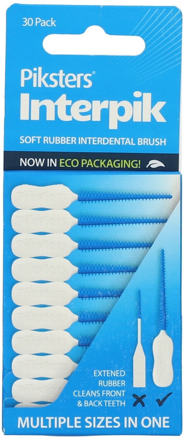 Piksters Interpik soft rubber interdental cleaner 30 St Zahnbürste