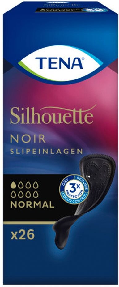 Tena Silhouette Slipeinlagen normal noir 10x26 St Einlagen