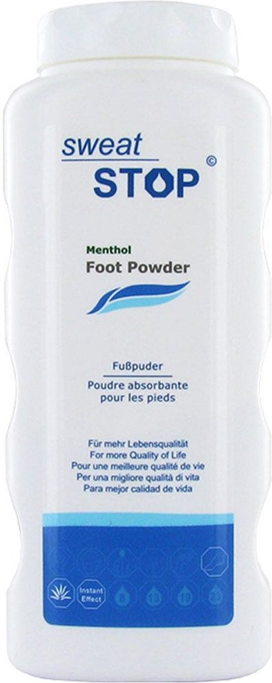 Sweatstop Menthol Fußpuder 100 g Puder