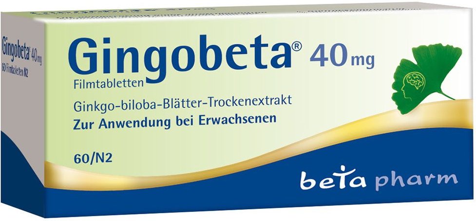 Gingobeta 40 mg Filmtabletten