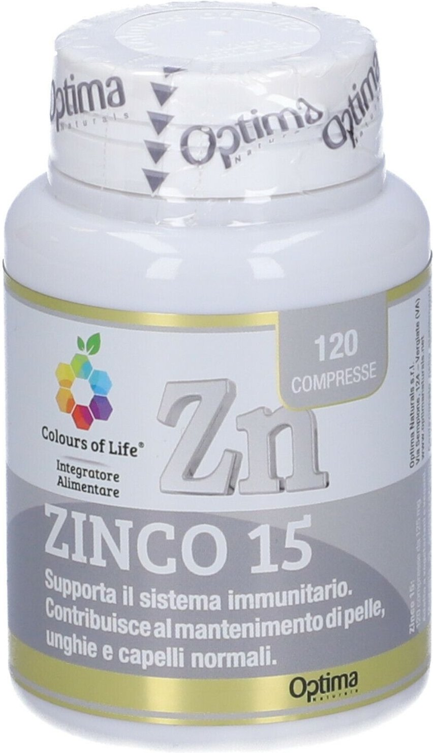 Zinco 15 120Cpr Colours 30 g Tabletten