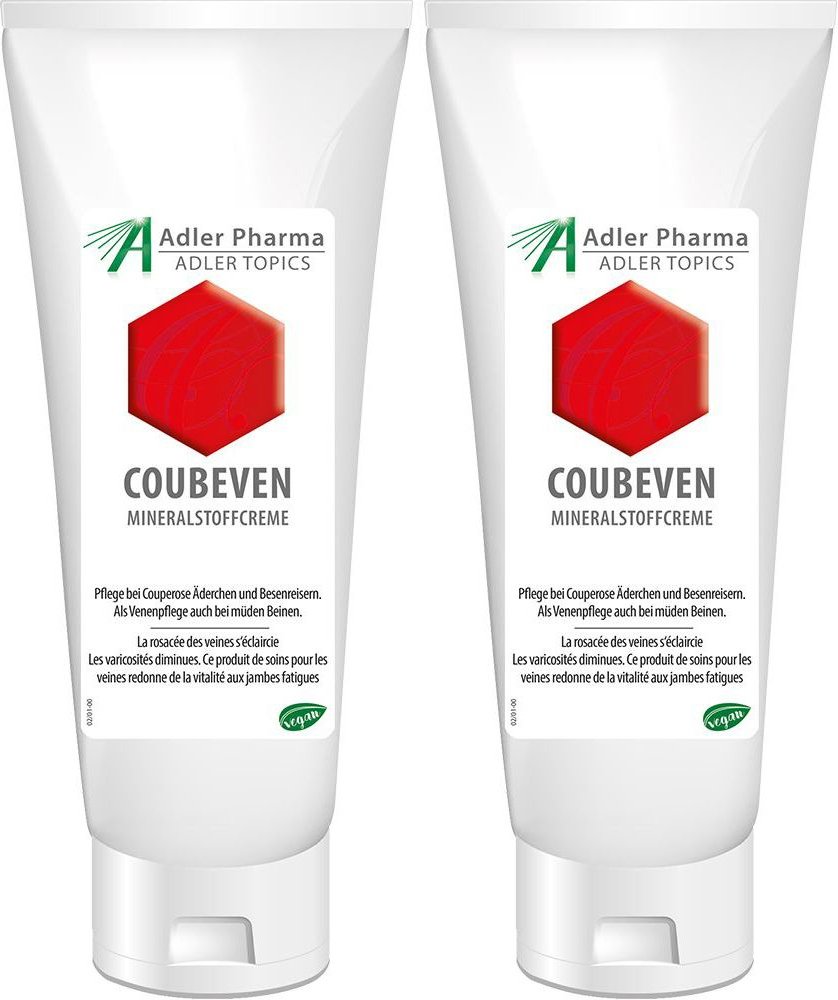 Coubeven Mineralstoffcreme x2 2x100 ml Creme