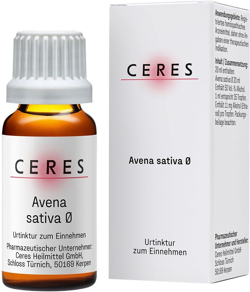 Ceres Avena sativa Urtinktur 20 ml Tropfen