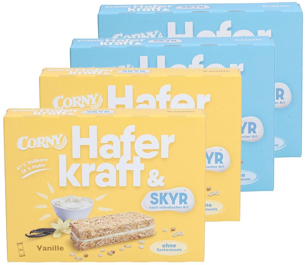 Corny Haferkraft Skyr Probier-Set 2x2x3 St Riegel
