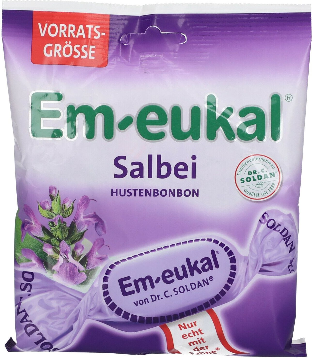 Em-Eukal Bonbons Salbei zuckerhaltig 150 g