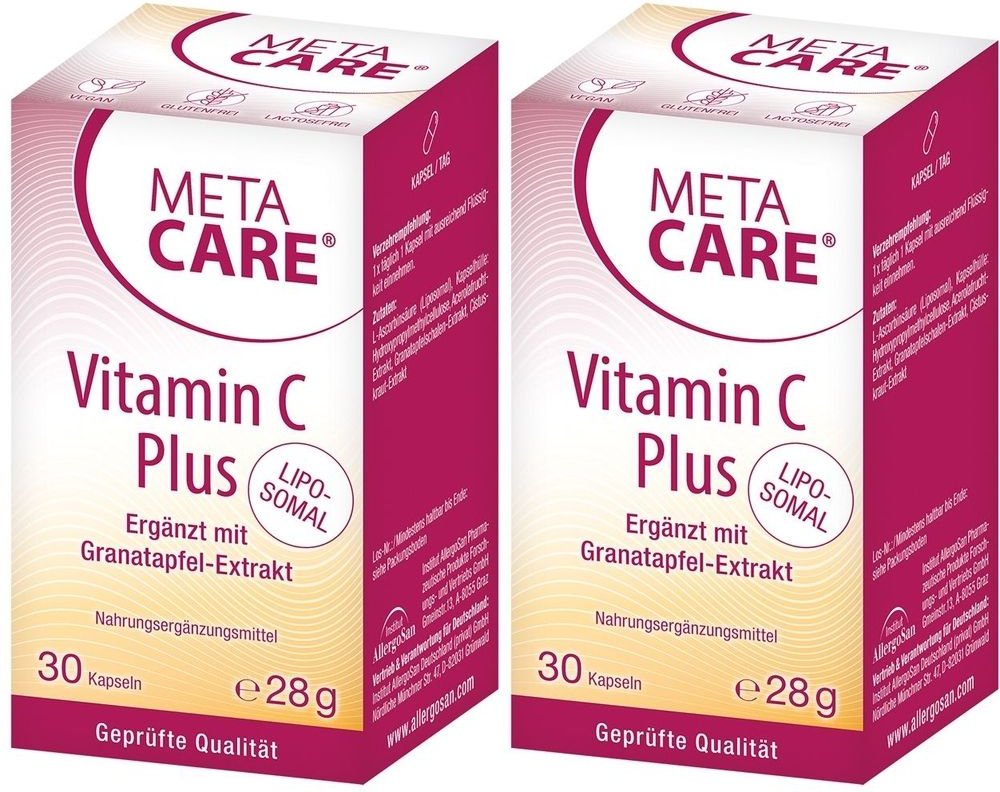 Meta-Care Vitamin C Plus Kapseln 2x 2x30 St