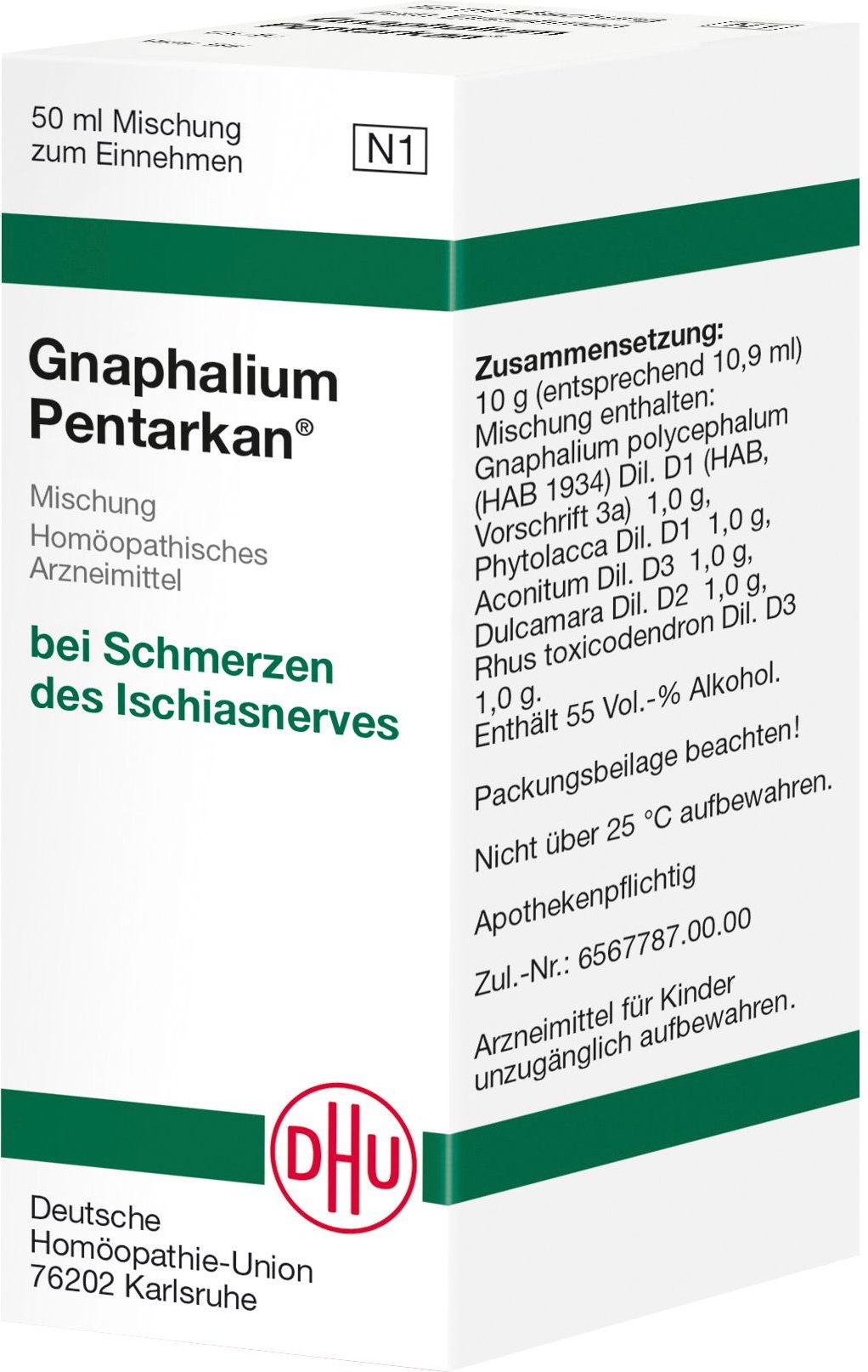 Gnaphalium Pentarkan Mischung 50 ml