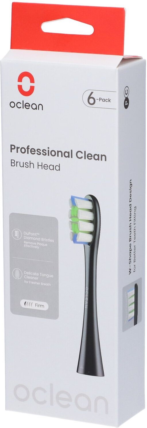 Oclean Professional CL Black6P 1 St Zahnbürste