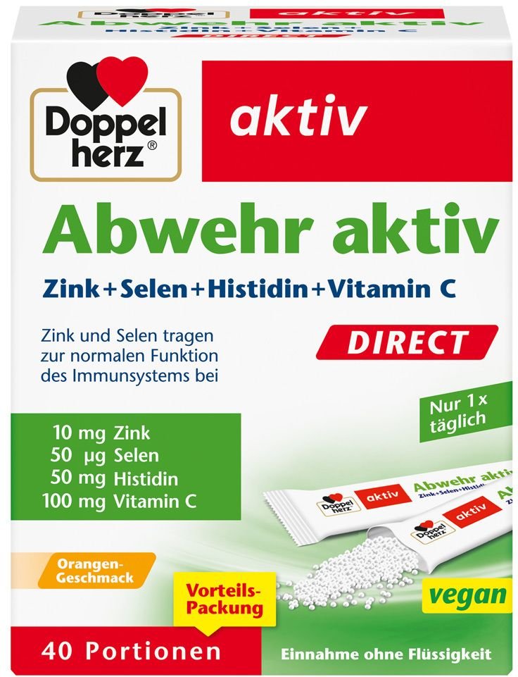 Doppelherz Abwehr aktiv Direct Pellets 40 St Beutel