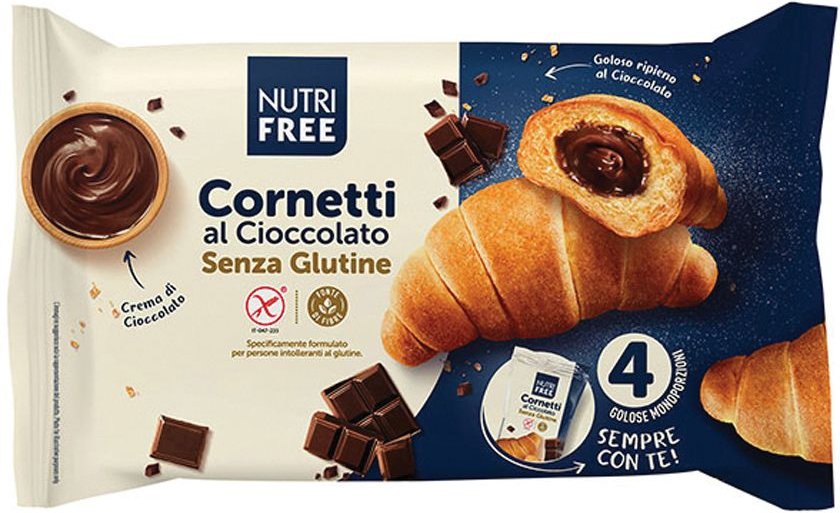 Nutrifree Cornetti Cioc 4X60G 4x60 g