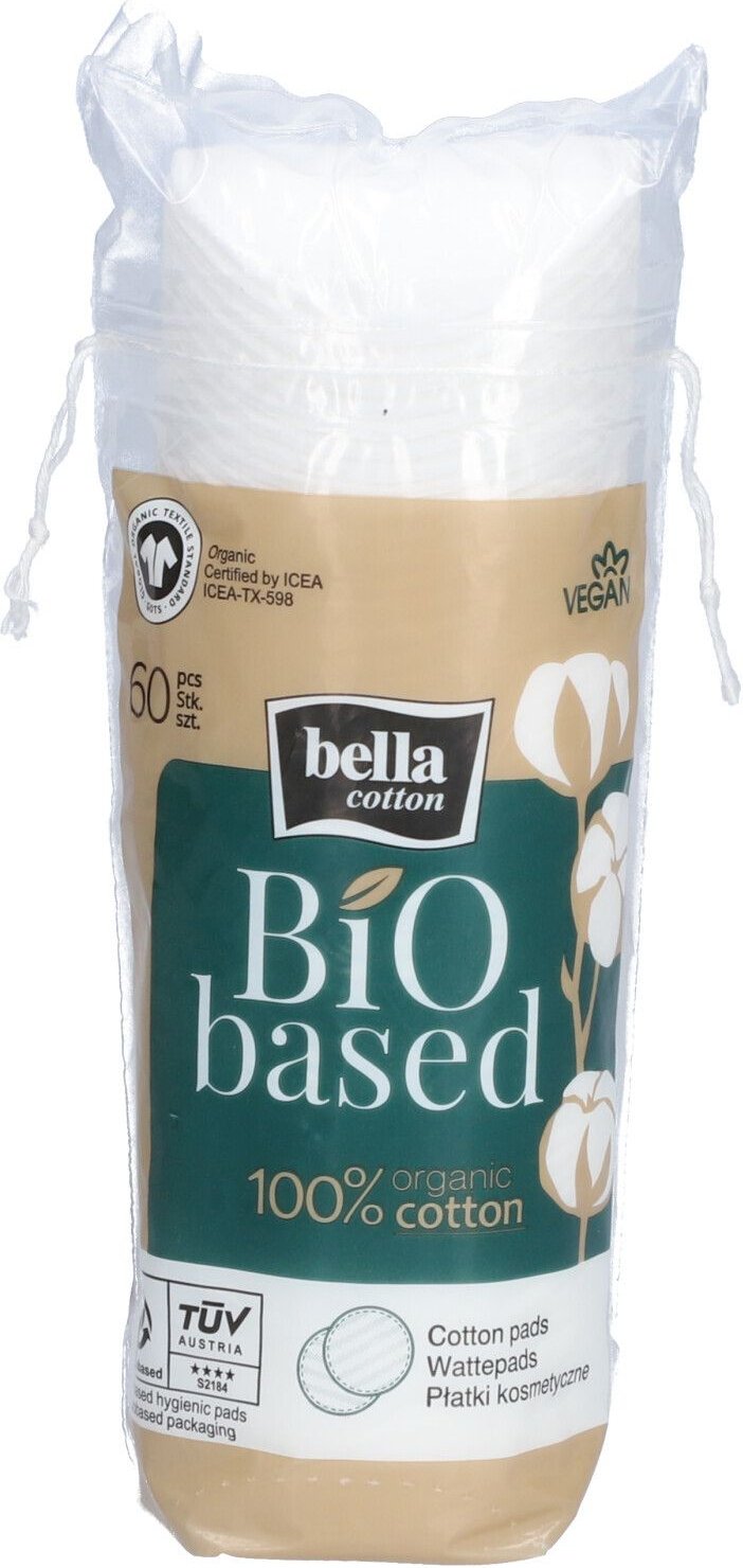 Bella Wattepads cotton Bio based Duo 60 St Watte
