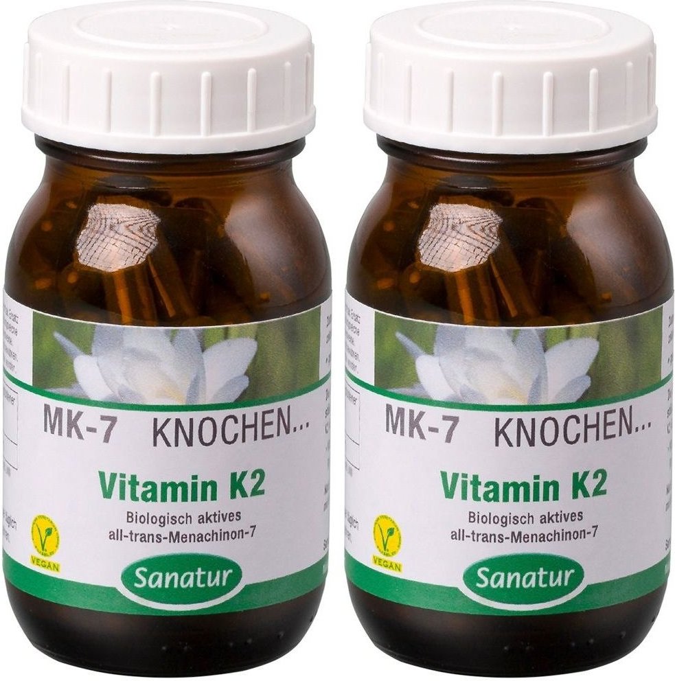 Vitamin K2 MK7 Kapseln 2x 2x90 St