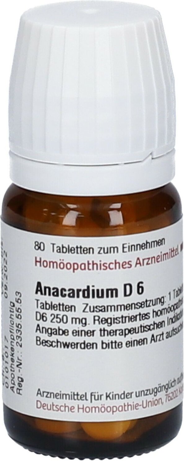 Anacardium D 6 Tabletten 80 St
