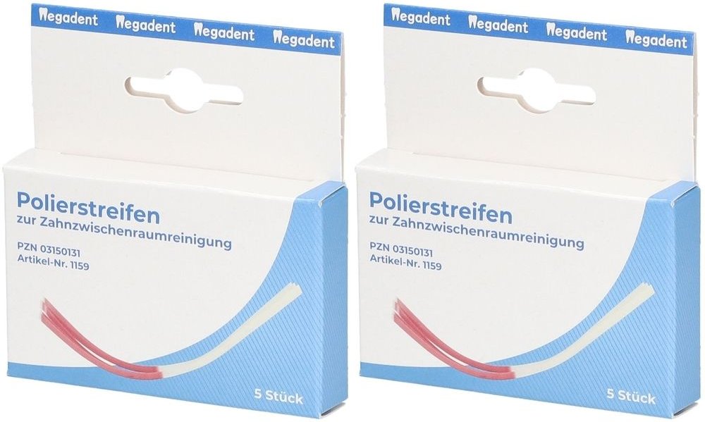 Polierstreif Z Zahnzwi REI x2 2x5 St Streifen