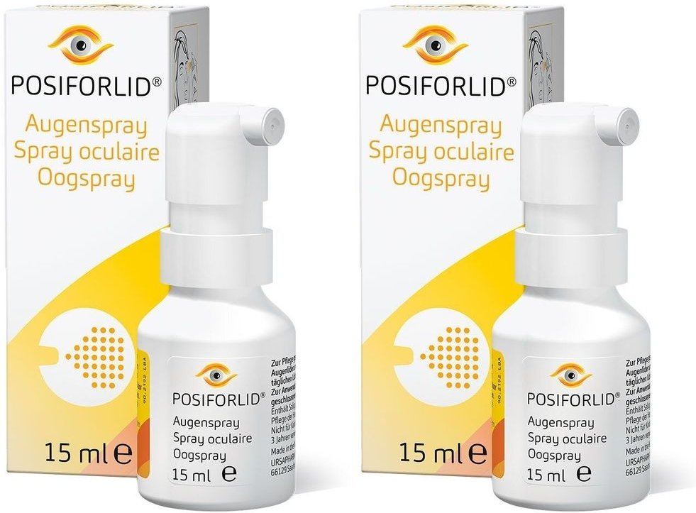 Posiforlid Augenspray 2x 2x15 ml Spray