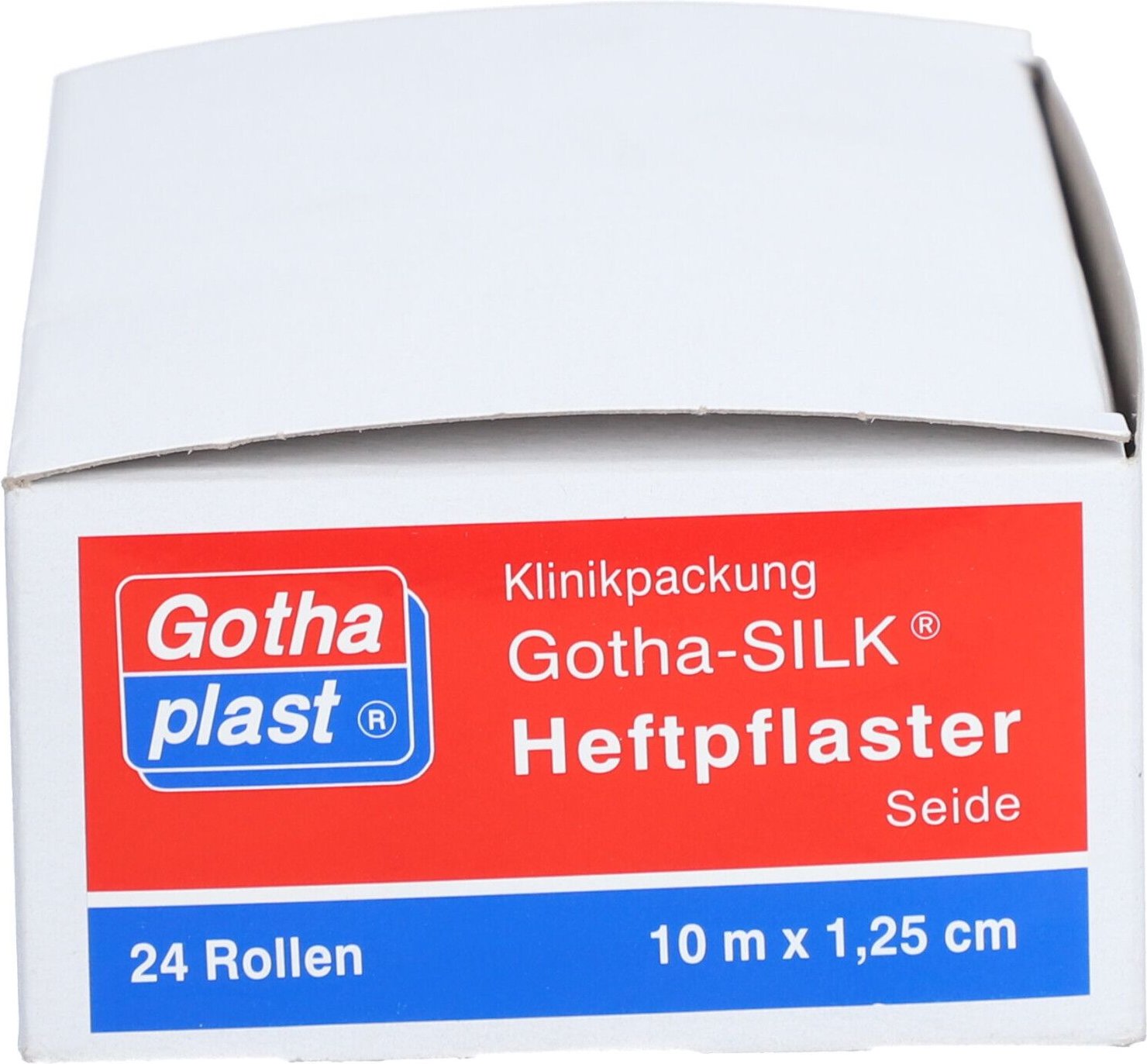 Thumbnail - Gotha Silk Heftpfl.Seide 1,25 cmx10 m 24 St Pflaster