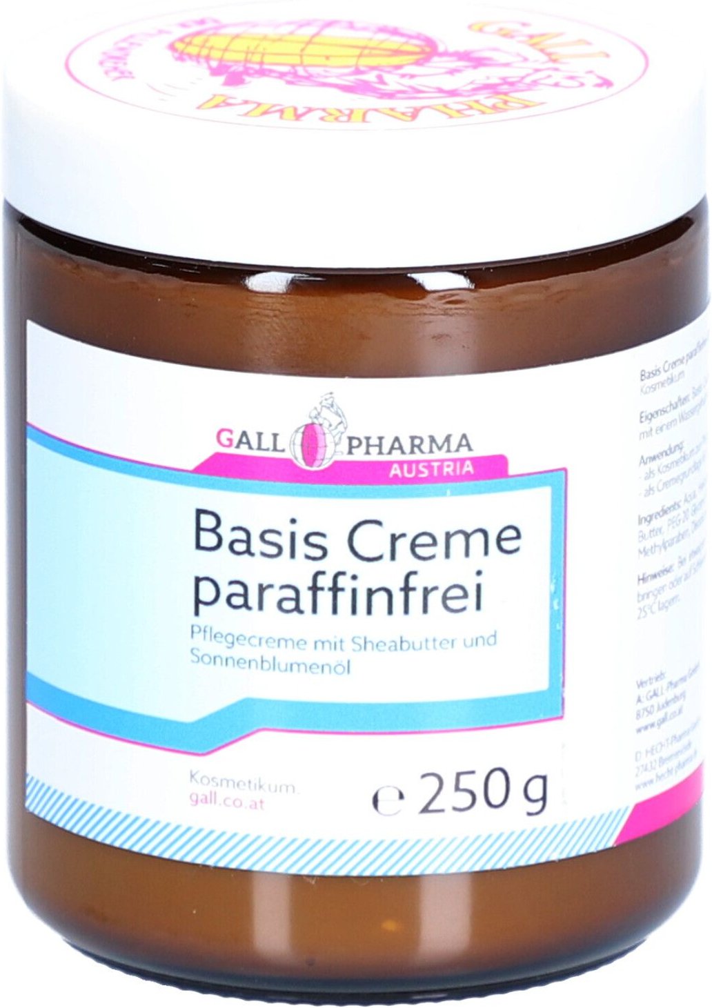 Basiscreme paraffinfrei 250 g Creme