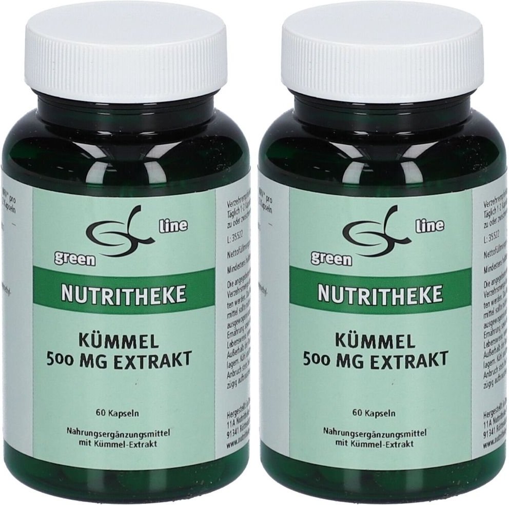 Kümmel 500 mg Extrakt Kapseln 2x 2x60 St