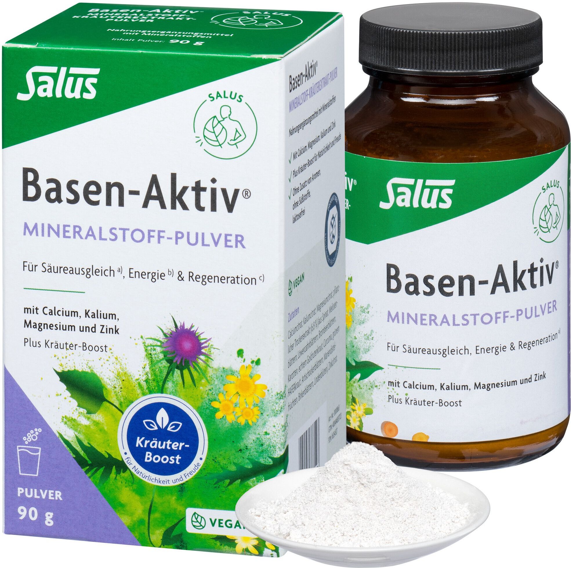 Basen Aktiv Mineralstoff-Kräuter-Extrakt-Pulver 90 g Pulver zur Herstellung einer Susp. zum Einnehmen