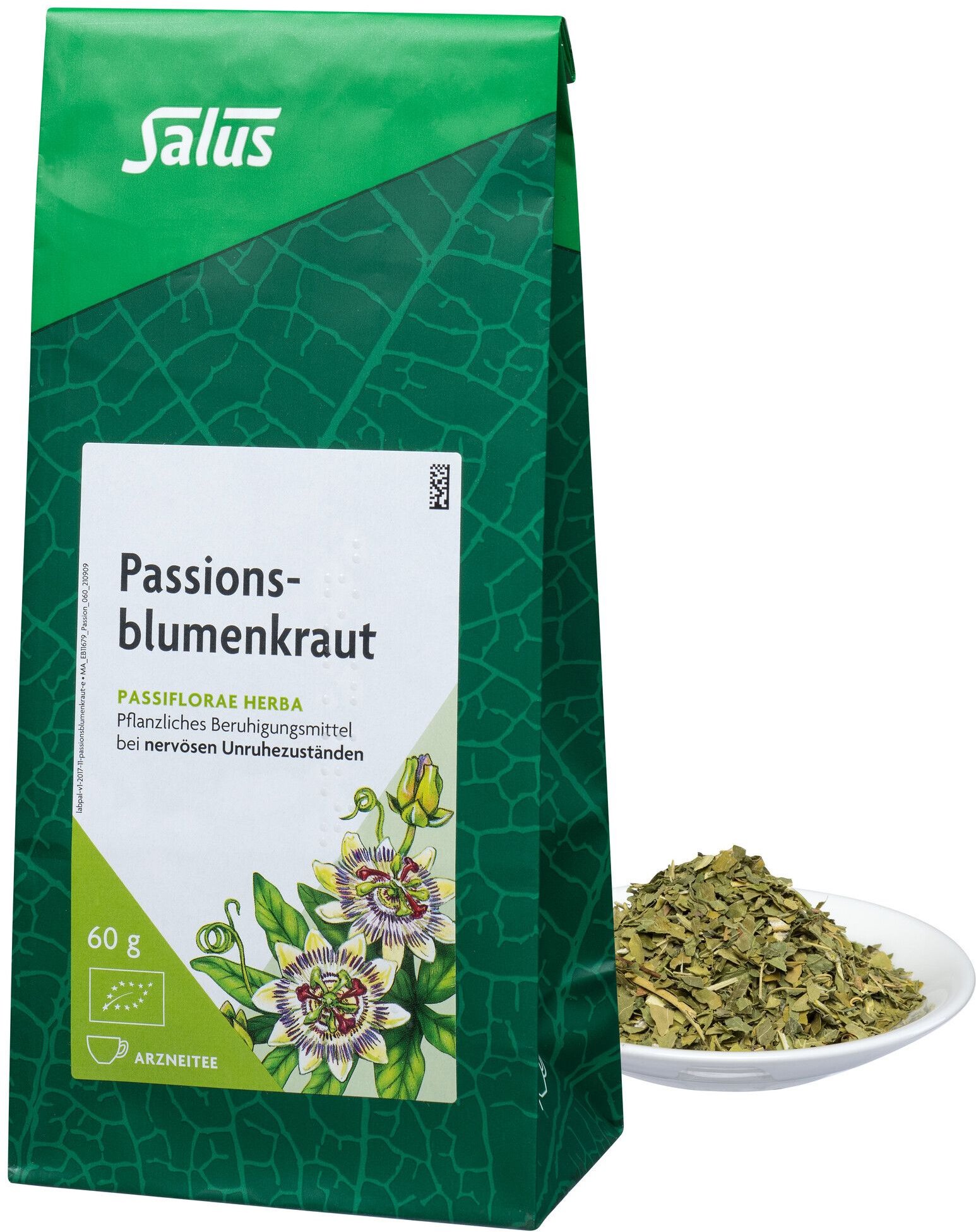 Passionsblumenkraut Arzneitee Passiflorae h.Salus 60 g Tee