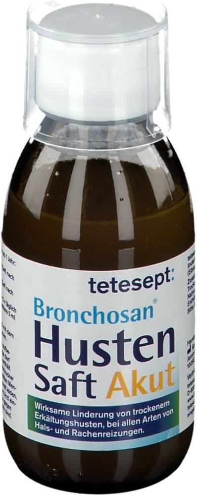 Tetesept Bronchosan Husten Akut Saft 117 g