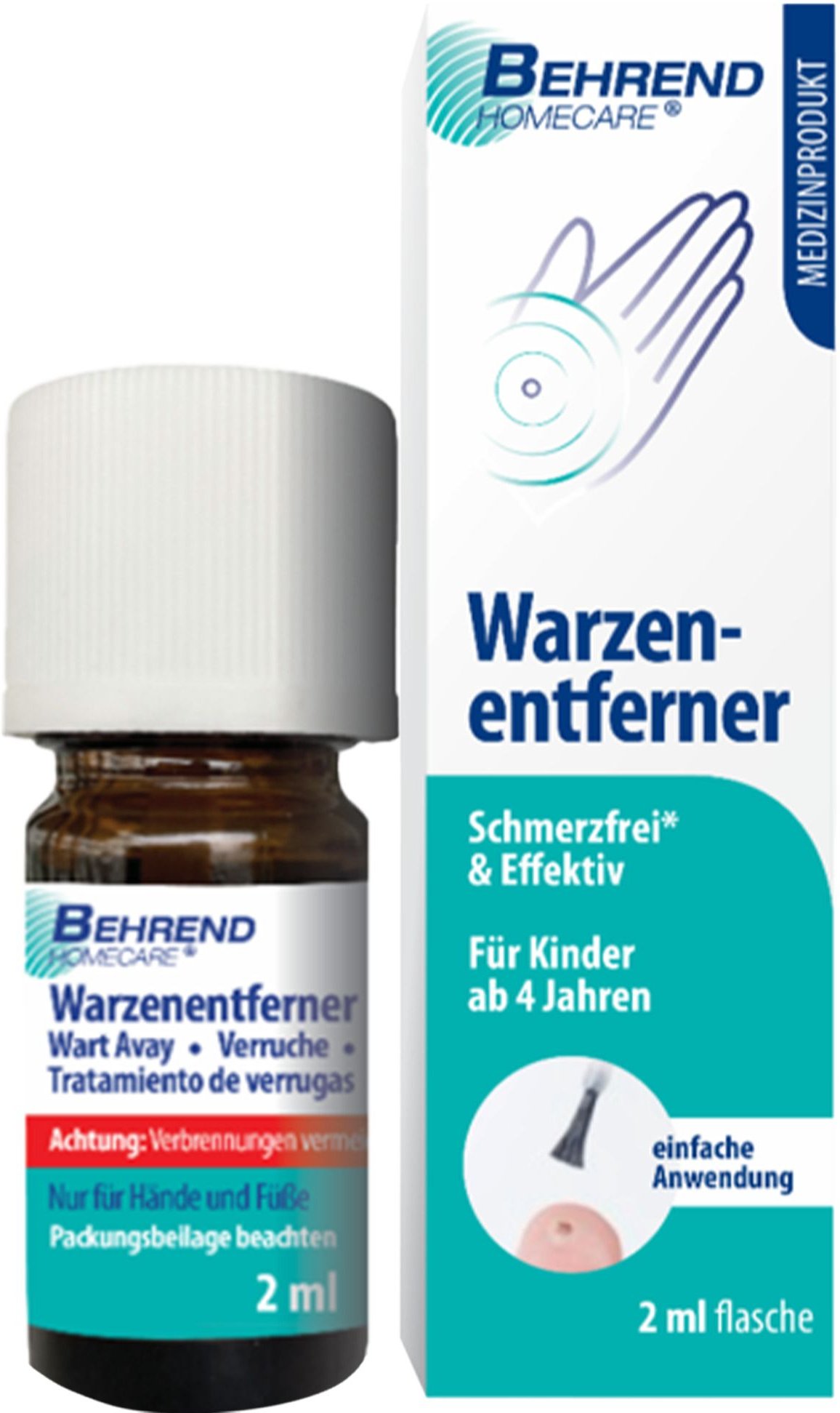 Behrend Warzenentferner flüssig 2 ml Flüssigkeit