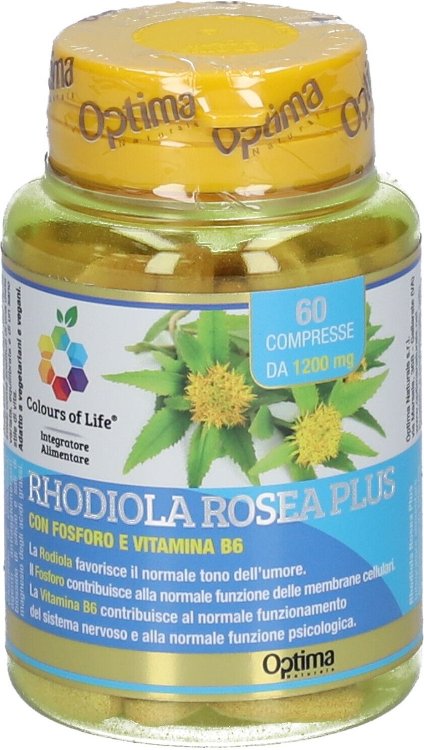 Rhodiola Rosea 60Cpr Colours 72 g Tabletten
