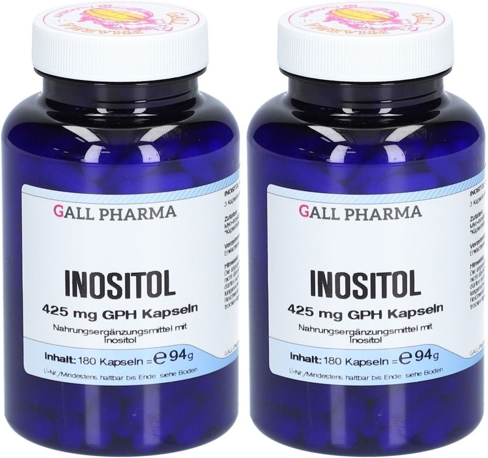 Inositol 425 mg GPH Kapseln 2x 2x180 St
