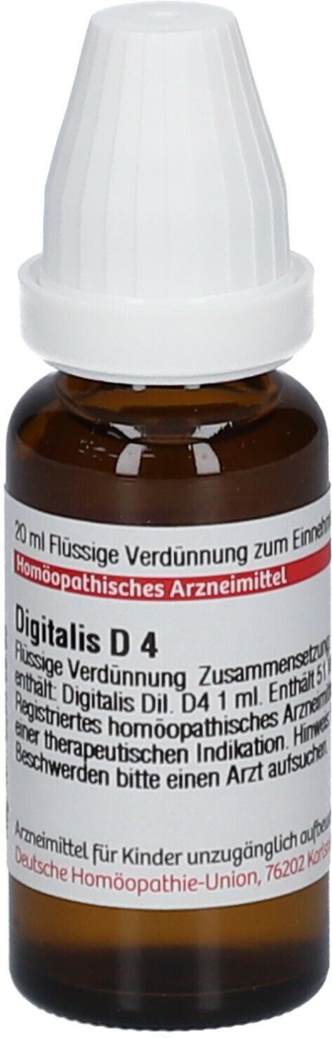 Thumbnail - Digitalis D 4 Dilution 20 ml