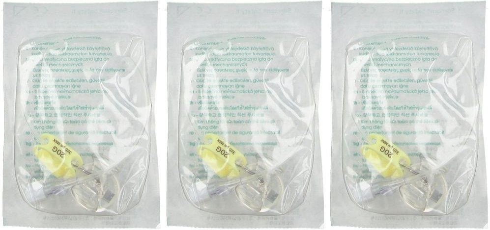 Surecan Safety II N20G15Mm x3 3x1 St Kanüle