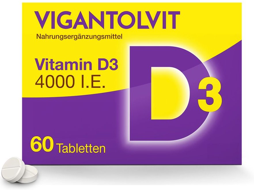 Vigantolvit 4000 I.e. Vitamin D3 Tabletten 60 St