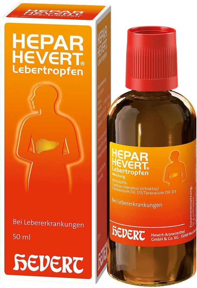 Thumbnail - Hepar Hevert Lebertropfen 50 ml Tropfen