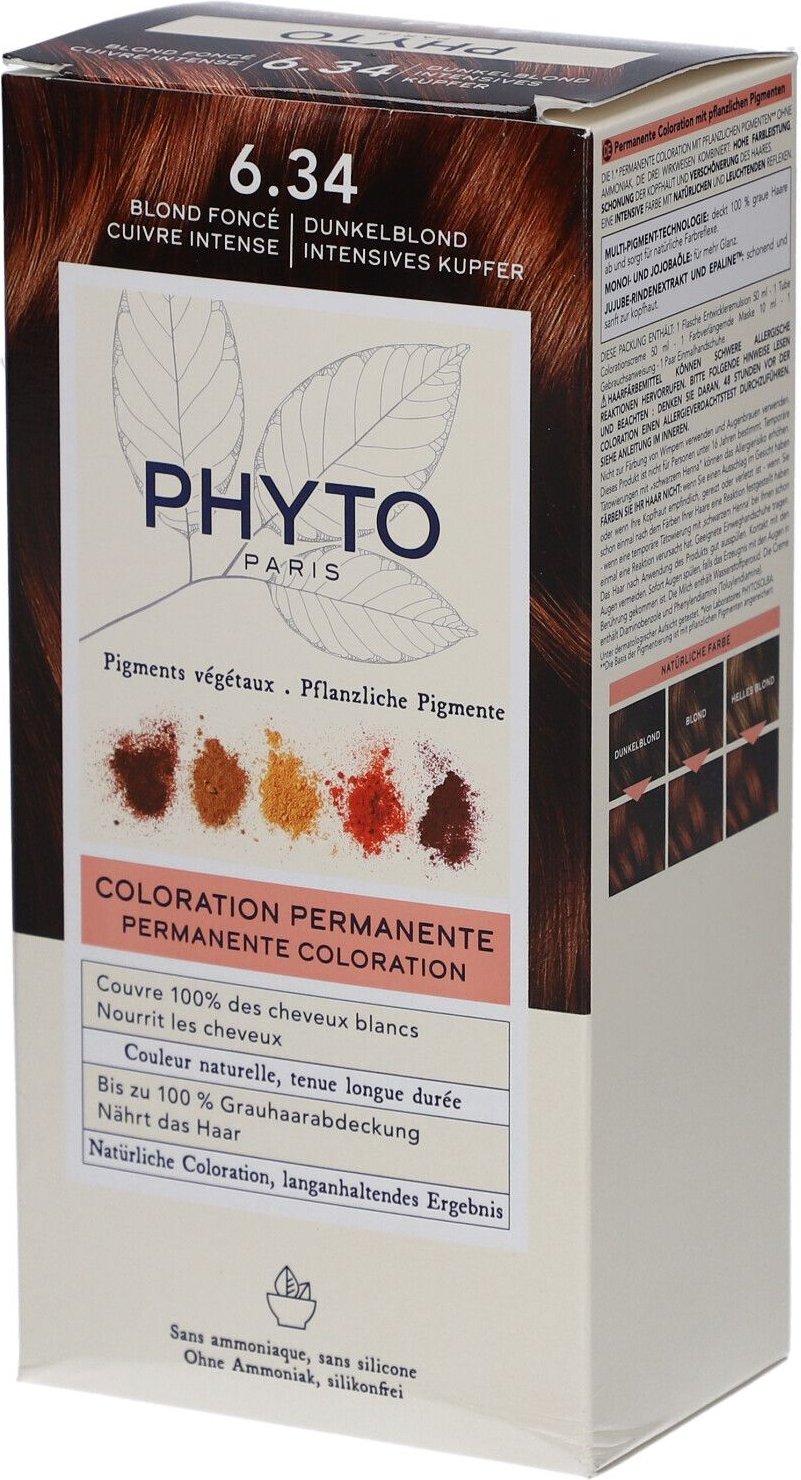 Thumbnail - Phytocolor 6.34 dunkelblond Kupfer 1 St Emulsion