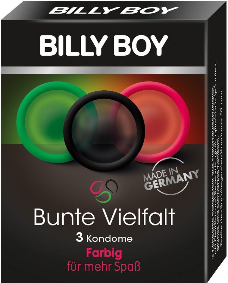 Bunte Vielfalt, 3 Stück, 52 mm