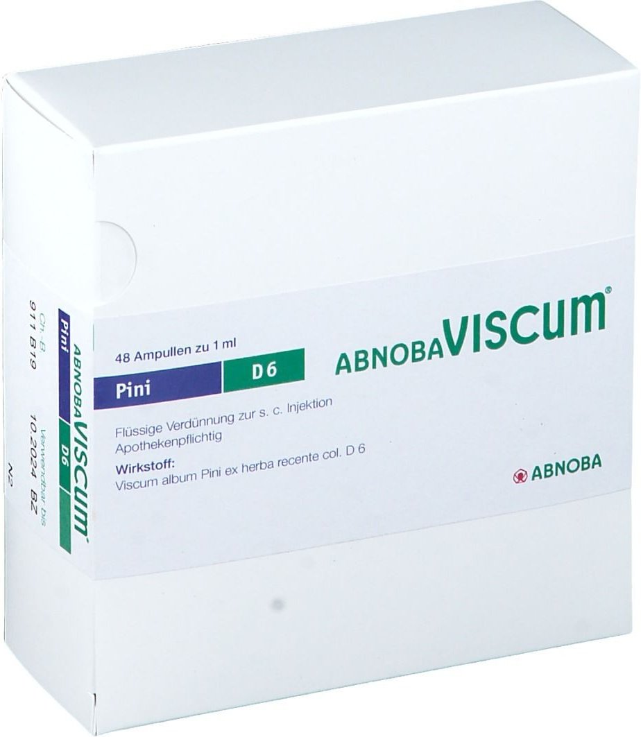 Abnobaviscum Pini D 6 Ampullen 48 St