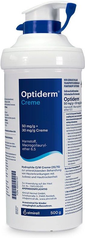 Optiderm Creme im Spender 500 g