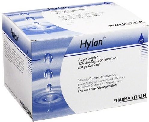 Hylan 0,65 ml Augentropfen 120 St