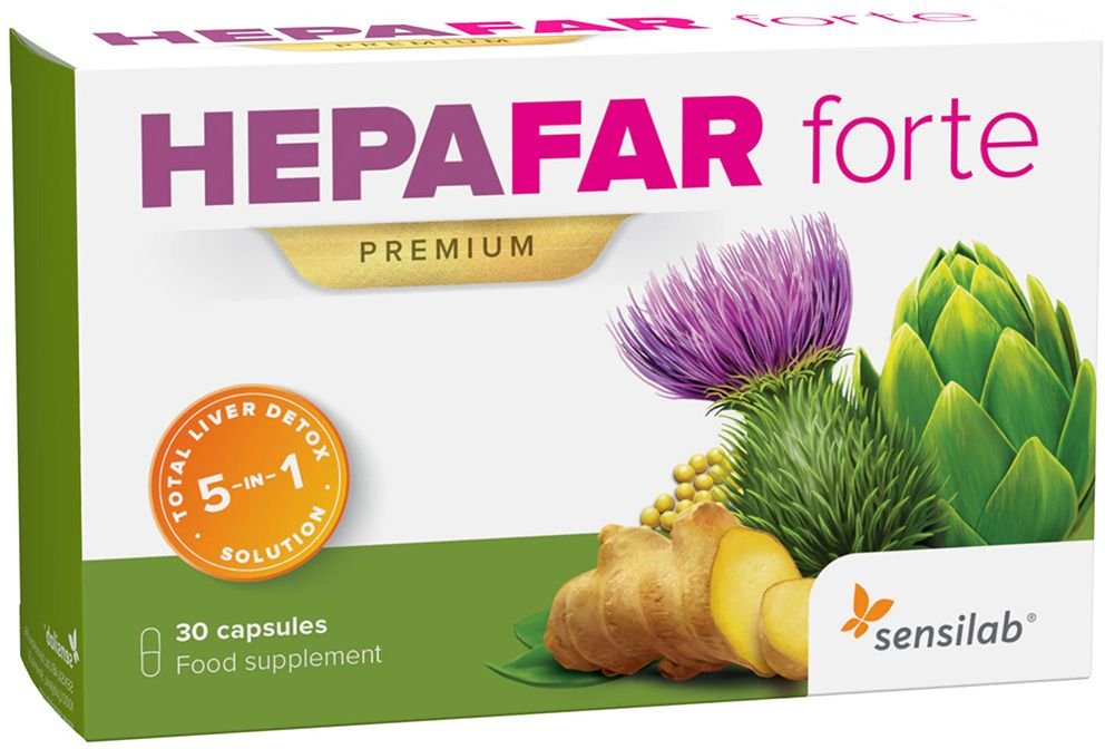 Sensilab Hepafar forte Premium Kapseln 30 St