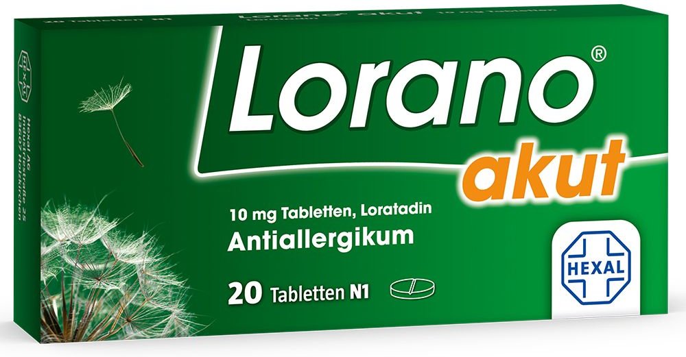 Lorano akut Tabletten 20 St