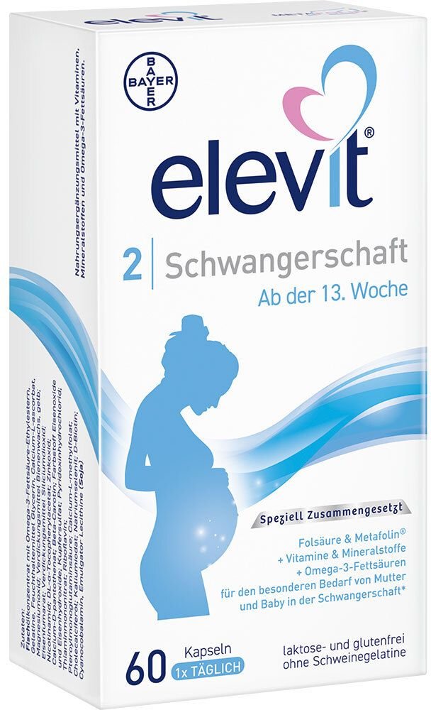 Elevit 2 Schwangerschaft Weichkapseln 60 St