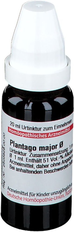DHU Plantago Major Urtinktur