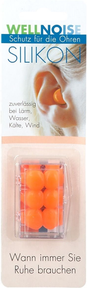 Wellnoise Ohrenstopfen orange Blister 3x2 St Ohrstöpsel