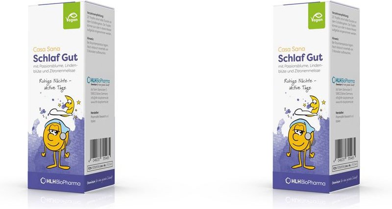 2x Casa Sana Schlaf Gut Tropfen zum Einnehmen 2x30 ml