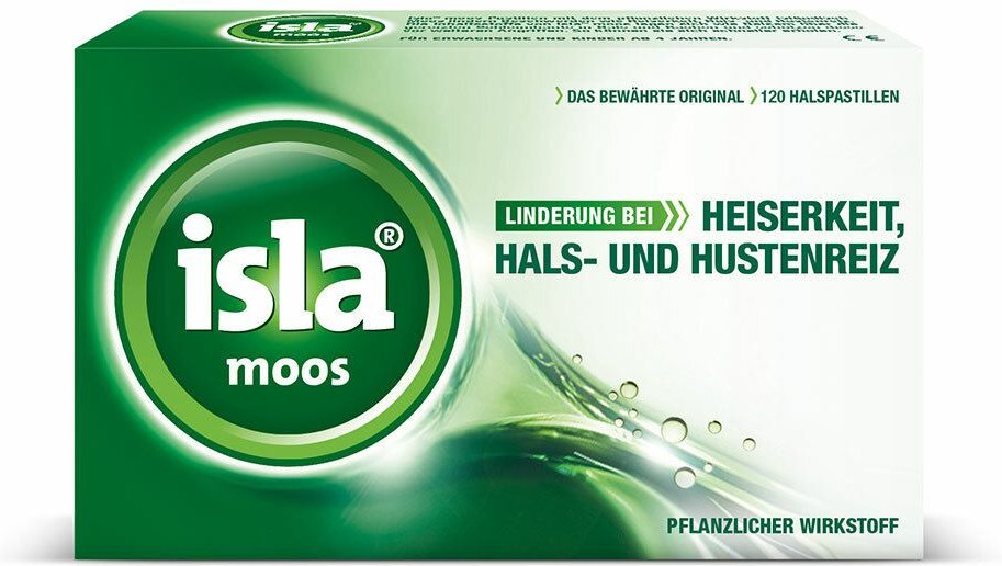 Isla Moos Pastillen 120 St