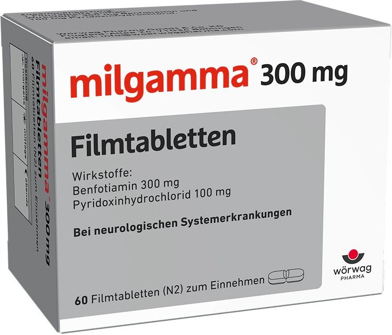 Milgamma 300 mg Filmtabletten 60 St