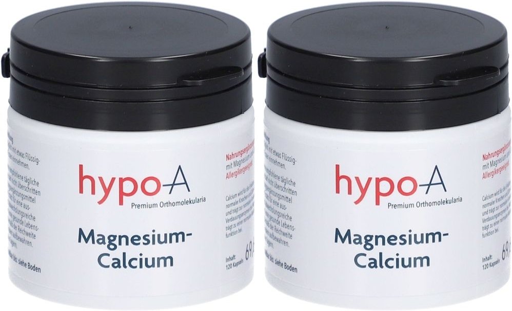 Hypo-A Magnesium Calcium Kapseln 2x 2x120 St