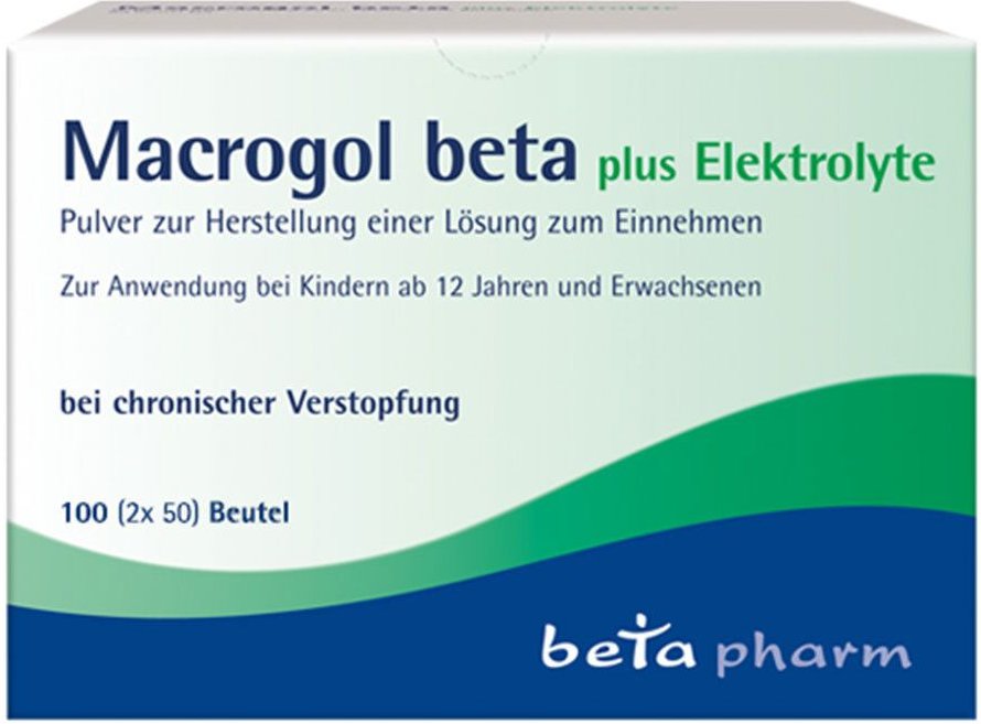 Thumbnail - Macrogol beta plus Elektrolyte Pulver